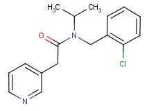 N-(2-chlorobenzyl)-N-isopropyl-2-pyridin-3-ylacetamide