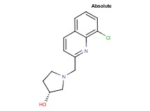 (3R)-1-[(8-chloroquinolin-2-yl)methyl]pyrrolidin-3-ol