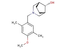 (8-syn)-3-(4-methoxy-2,5-dimethylbenzyl)-3-azabicyclo[3.2.1]octan-8-ol