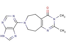 2,3-dimethyl-7-(9H-purin-6-yl)-3,5,6,7,8,9-hexahydro-4H-pyrimido[4,5-d]azepin-4-one