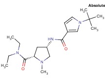 (4S)-4-{[(1-tert-butyl-1H-pyrrol-3-yl)carbonyl]amino}-N,N-diethyl-1-methyl-L-prolinamide