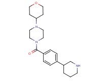 1-(4-piperidin-3-ylbenzoyl)-4-(tetrahydro-2H-pyran-4-yl)piperazine