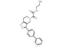 2-(3-biphenyl-4-yl-6,7-dihydroisoxazolo[4,5-c]pyridin-5(4H)-yl)-2-oxo-N-propylacetamide