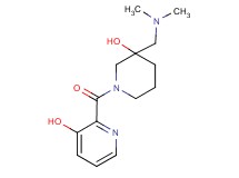 2-({3-[(dimethylamino)methyl]-3-hydroxy-1-piperidinyl}carbonyl)-3-pyridinol