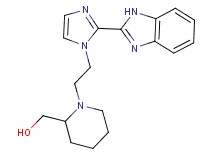 (1-{2-[2-(1H-benzimidazol-2-yl)-1H-imidazol-1-yl]ethyl}piperidin-2-yl)methanol