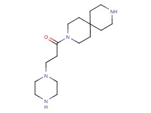 3-[3-(1-piperazinyl)propanoyl]-3,9-diazaspiro[5.5]undecane dihydrochloride