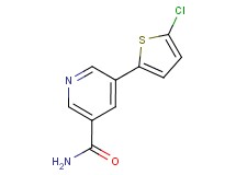 5-(5-chloro-2-thienyl)nicotinamide