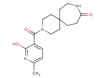 3-[(2-hydroxy-6-methyl-3-pyridinyl)carbonyl]-3,9-diazaspiro[5.6]dodecan-10-one