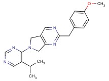 6-(5-isopropylpyrimidin-4-yl)-2-(4-methoxybenzyl)-6,7-dihydro-5H-pyrrolo[3,4-d]pyrimidine