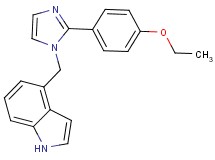 4-{[2-(4-ethoxyphenyl)-1H-imidazol-1-yl]methyl}-1H-indole
