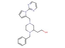 2-(1-benzyl-4-{[1-(2-pyrimidinyl)-1H-pyrrol-2-yl]methyl}-2-piperazinyl)ethanol