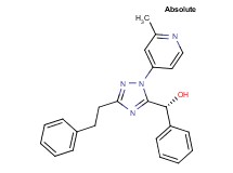 (R)-[1-(2-methylpyridin-4-yl)-3-(2-phenylethyl)-1H-1,2,4-triazol-5-yl](phenyl)methanol