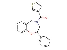 2-phenyl-4-(3-thienylcarbonyl)-2,3,4,5-tetrahydro-1,4-benzoxazepine
