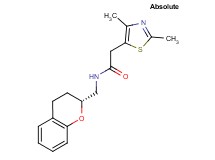 N-[(2R)-3,4-dihydro-2H-chromen-2-ylmethyl]-2-(2,4-dimethyl-1,3-thiazol-5-yl)acetamide