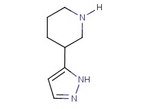 3-(1H-pyrazol-5-yl)piperidine