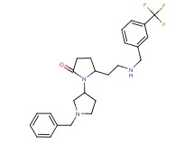 1'-benzyl-5-(2-{[3-(trifluoromethyl)benzyl]amino}ethyl)-1,3'-bipyrrolidin-2-one