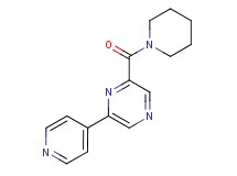 2-(piperidin-1-ylcarbonyl)-6-pyridin-4-ylpyrazine
