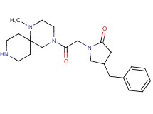 4-benzyl-1-[2-(1-methyl-1,4,9-triazaspiro[5.5]undec-4-yl)-2-oxoethyl]pyrrolidin-2-one