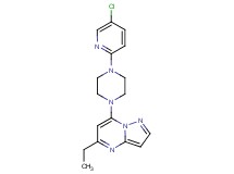 7-[4-(5-chloropyridin-2-yl)piperazin-1-yl]-5-ethylpyrazolo[1,5-a]pyrimidine