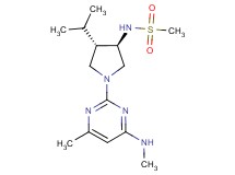 N-{rel-(3R,4S)-4-isopropyl-1-[4-methyl-6-(methylamino)-2-pyrimidinyl]-3-pyrrolidinyl}methanesulfonamide hydrochloride