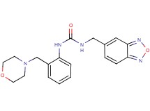 N-(2,1,3-benzoxadiazol-5-ylmethyl)-N'-[2-(morpholin-4-ylmethyl)phenyl]urea