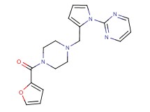 2-(2-{[4-(2-furoyl)-1-piperazinyl]methyl}-1H-pyrrol-1-yl)pyrimidine trifluoroacetate