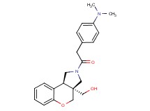 [(3aS*,9bS*)-2-{[4-(dimethylamino)phenyl]acetyl}-1,2,3,9b-tetrahydrochromeno[3,4-c]pyrrol-3a(4H)-yl]methanol
