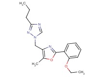 1-{[2-(2-ethoxyphenyl)-5-methyl-1,3-oxazol-4-yl]methyl}-3-propyl-1H-1,2,4-triazole