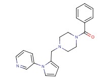 1-benzoyl-4-[(1-pyridin-3-yl-1H-pyrrol-2-yl)methyl]piperazine