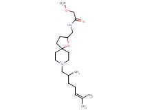 N-{[8-(2,6-dimethyl-5-hepten-1-yl)-1-oxa-8-azaspiro[4.5]dec-2-yl]methyl}-2-methoxyacetamide