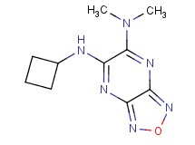 N'-cyclobutyl-N,N-dimethyl[1,2,5]oxadiazolo[3,4-b]pyrazine-5,6-diamine