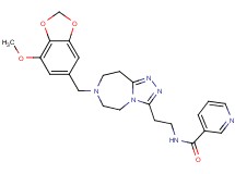 N-(2-{7-[(7-methoxy-1,3-benzodioxol-5-yl)methyl]-6,7,8,9-tetrahydro-5H-[1,2,4]triazolo[4,3-d][1,4]diazepin-3-yl}ethyl)nicotinamide