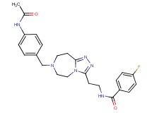 N-(2-{7-[4-(acetylamino)benzyl]-6,7,8,9-tetrahydro-5H-[1,2,4]triazolo[4,3-d][1,4]diazepin-3-yl}ethyl)-4-fluorobenzamide