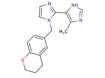 1-(3,4-dihydro-2H-chromen-6-ylmethyl)-5'-methyl-1H,3'H-2,4'-biimidazole