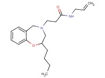 N-allyl-3-(2-butyl-2,3-dihydro-1,4-benzoxazepin-4(5H)-yl)propanamide