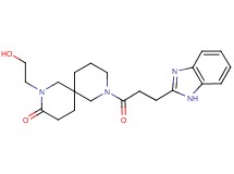 8-[3-(1H-benzimidazol-2-yl)propanoyl]-2-(2-hydroxyethyl)-2,8-diazaspiro[5.5]undecan-3-one