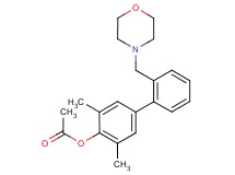 3,5-dimethyl-2'-(morpholin-4-ylmethyl)biphenyl-4-yl acetate