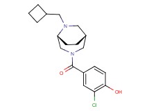 2-chloro-4-{[(1R*,5R*)-6-(cyclobutylmethyl)-3,6-diazabicyclo[3.2.2]non-3-yl]carbonyl}phenol