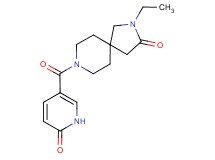 2-ethyl-8-[(6-oxo-1,6-dihydro-3-pyridinyl)carbonyl]-2,8-diazaspiro[4.5]decan-3-one