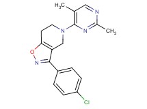3-(4-chlorophenyl)-5-(2,5-dimethylpyrimidin-4-yl)-4,5,6,7-tetrahydroisoxazolo[4,5-c]pyridine