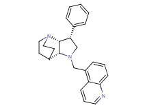 (3R*,3aR*,7aR*)-3-phenyl-1-(quinolin-5-ylmethyl)octahydro-4,7-ethanopyrrolo[3,2-b]pyridine