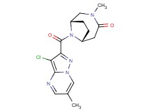 (1S*,6R*)-9-[(3-chloro-6-methylpyrazolo[1,5-a]pyrimidin-2-yl)carbonyl]-3-methyl-3,9-diazabicyclo[4.2.1]nonan-4-one