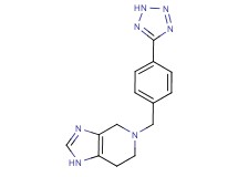 5-[4-(2H-tetrazol-5-yl)benzyl]-4,5,6,7-tetrahydro-1H-imidazo[4,5-c]pyridine