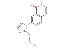 7-(2-propyl-1H-imidazol-1-yl)isoquinolin-1(2H)-one