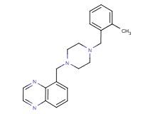 5-{[4-(2-methylbenzyl)-1-piperazinyl]methyl}quinoxaline