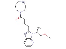 2-[4-(1,4-diazepan-1-yl)-4-oxobutyl]-3-(2-methoxy-1-methylethyl)-3H-imidazo[4,5-b]pyridine dihydrochloride