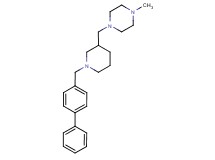 1-{[1-(biphenyl-4-ylmethyl)piperidin-3-yl]methyl}-4-methylpiperazine