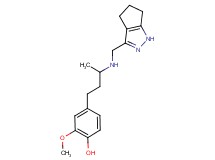 2-methoxy-4-{3-[(1,4,5,6-tetrahydrocyclopenta[c]pyrazol-3-ylmethyl)amino]butyl}phenol