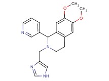 2-(1H-imidazol-4-ylmethyl)-6,7-dimethoxy-1-pyridin-3-yl-1,2,3,4-tetrahydroisoquinoline formate