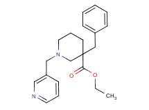 ethyl 3-benzyl-1-(3-pyridinylmethyl)-3-piperidinecarboxylate